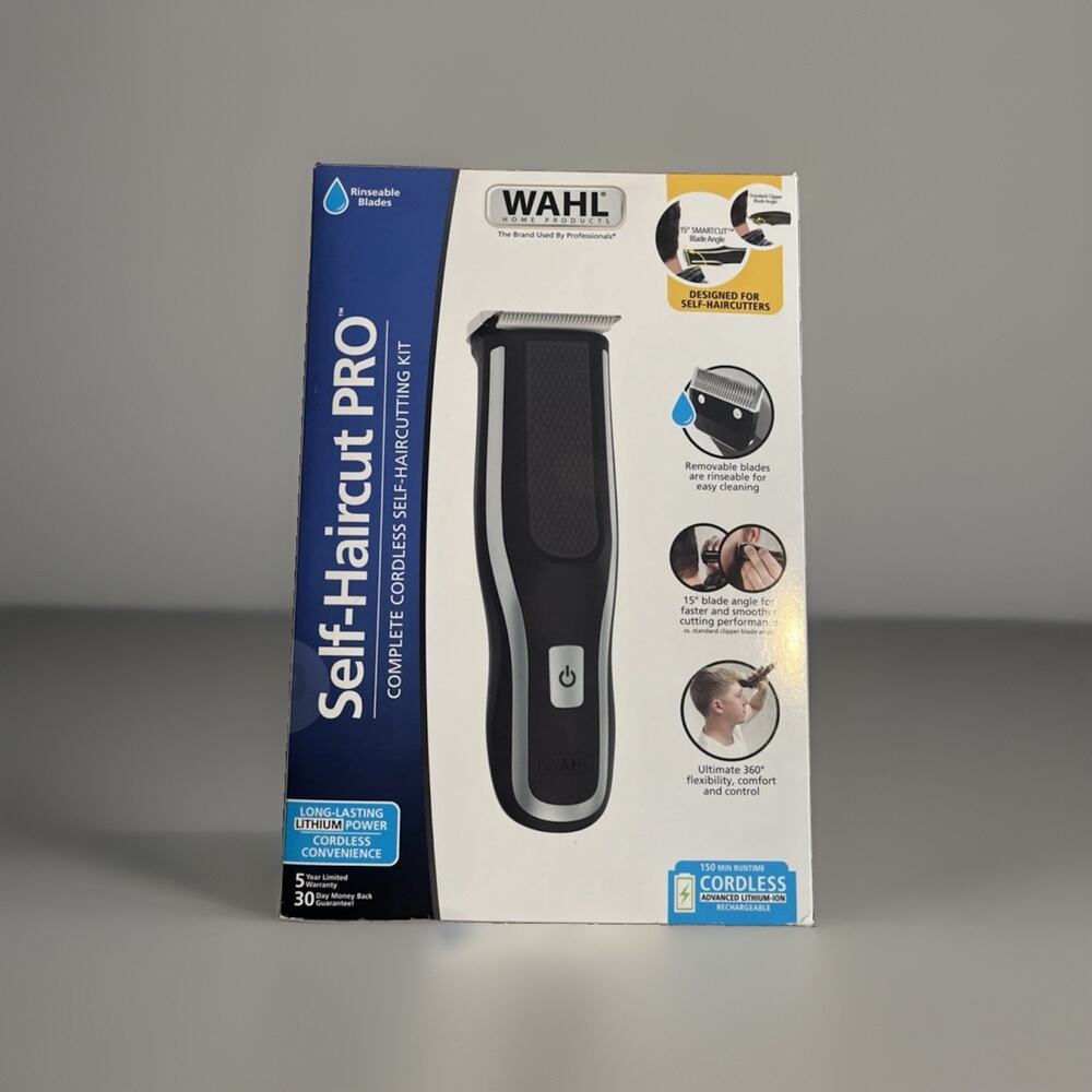 Wahl Clipper Self-Haircut Pro Lithium Ion Cordless Hair Clipper 3030831 NEW